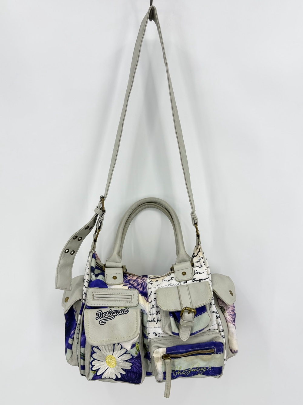 Desigual Mulberry Marine Shoulder Crossbody Bag Faux Leather